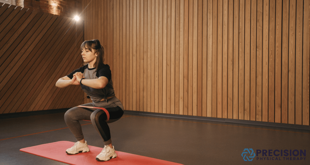 knee pain when squatting